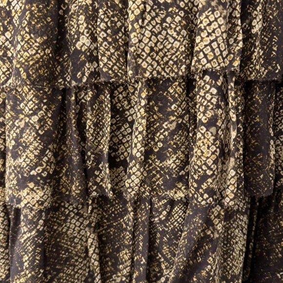 Ulla Johnson long sleeve python print mini dress - Picture 6 of 6